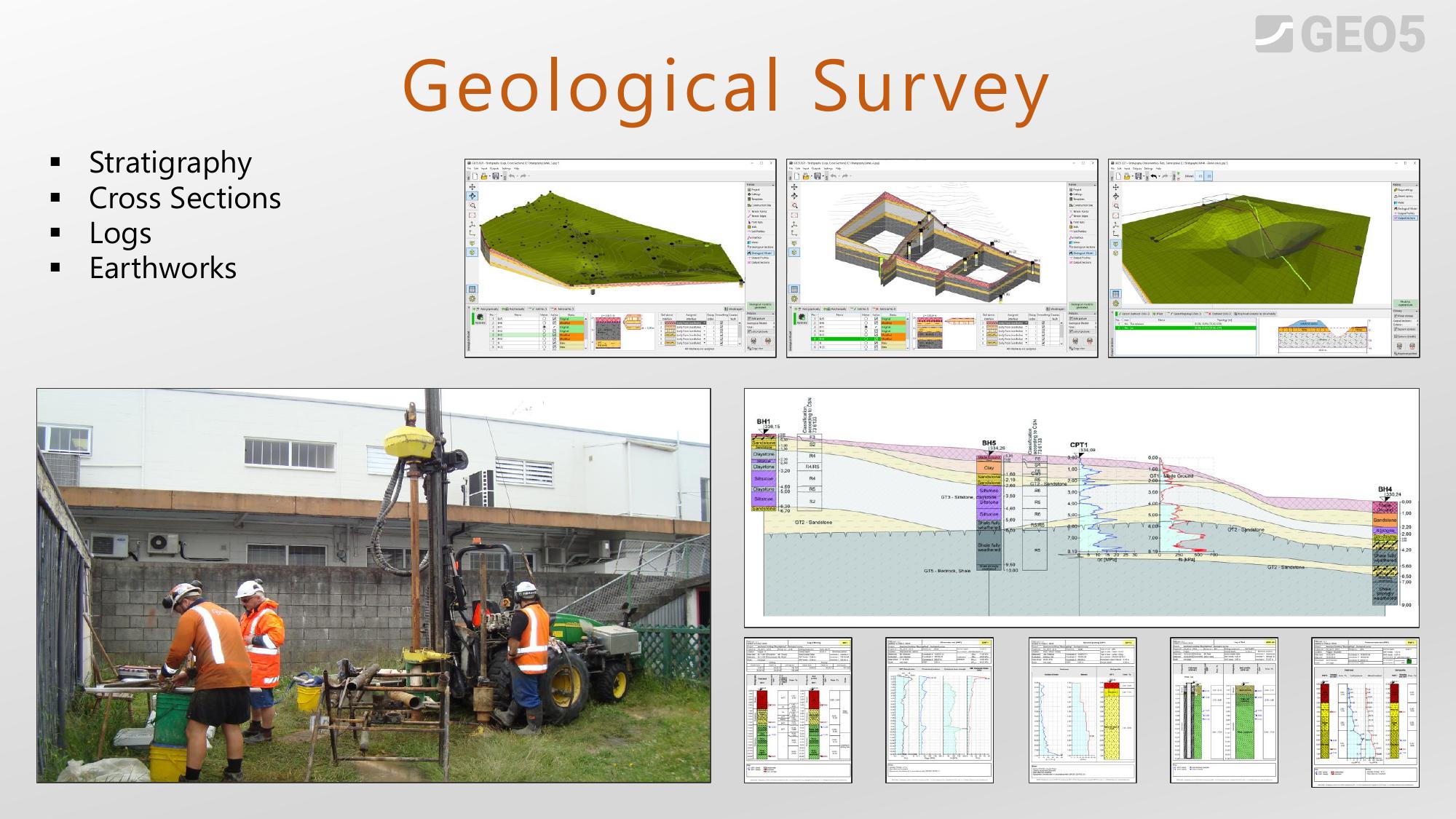 GEO5 — Stratigraphie & Géologie